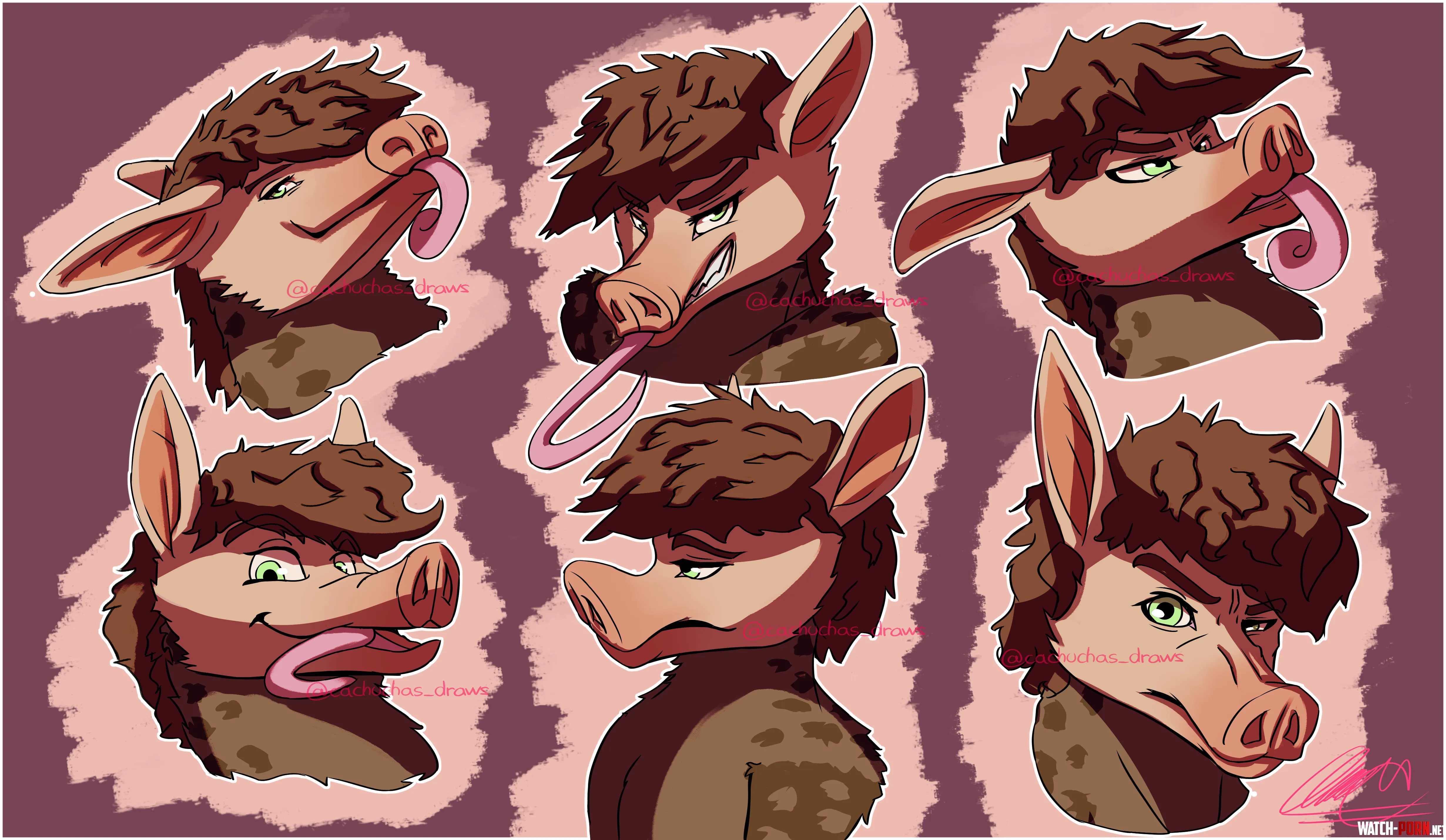 Jack the Aardvark by me 3 by Cachuchotas