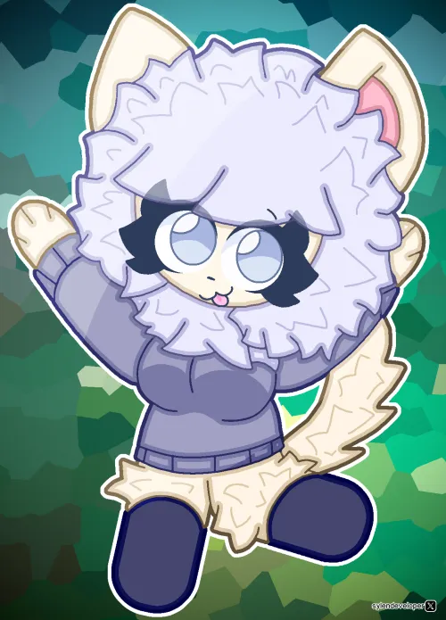 Thumbnail Artwork 268: Fanart for M3kone by SylenLean | Furry Fan Appreciation