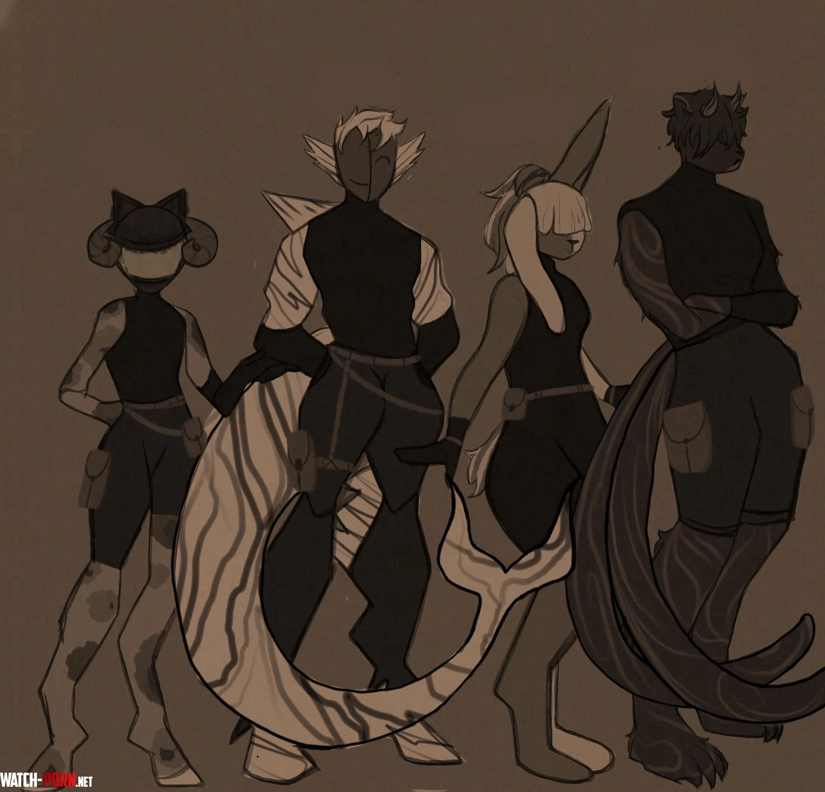 New OCs by luxifar