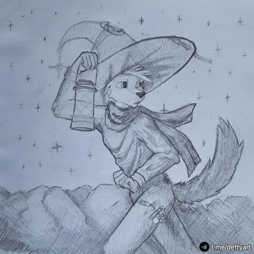 Thumbnail Delve into 'Restless Night' - an Artistic Journey by DeffyHelfer in Furry
