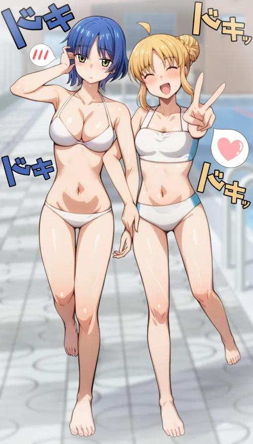 Thumbnail Ryo and Nijika's Pool Date Bocchi Adventure by Csxc