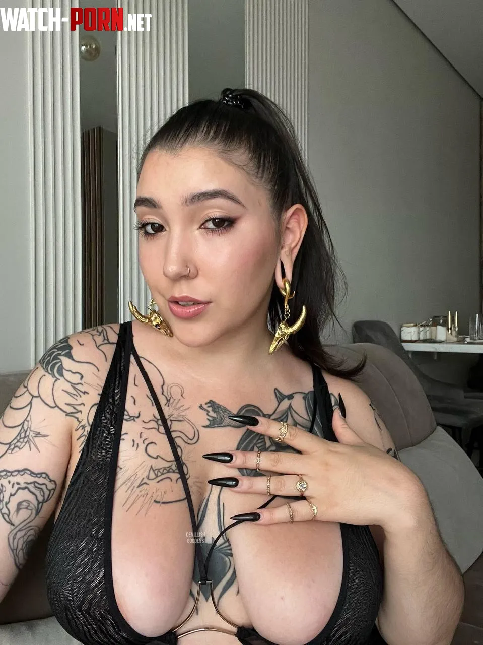 My nails will etch My dominance into your soul by devillishgoddess