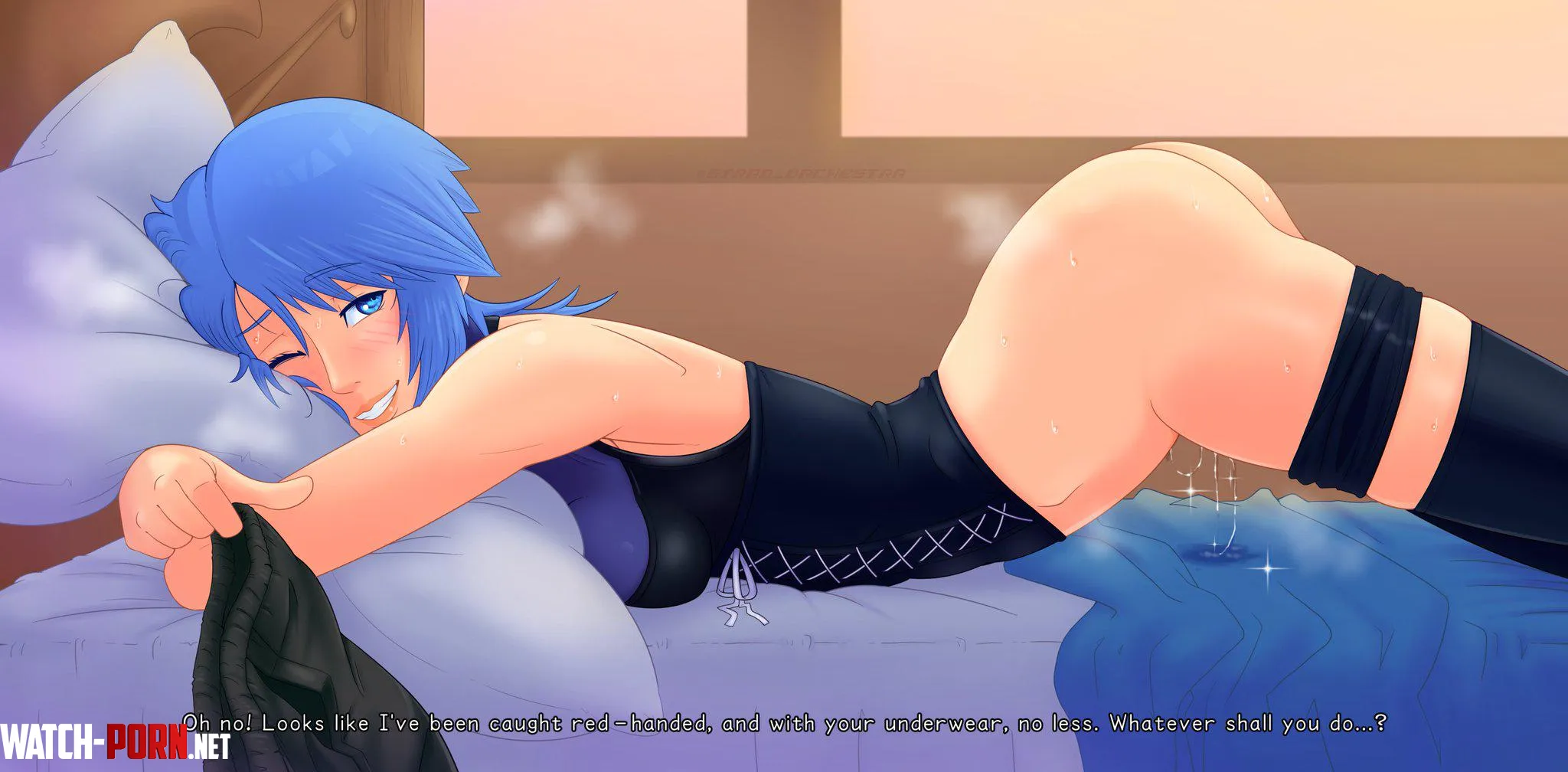 Aqua is so wet for Ven Stradivarius KINGDOM HEARTS by AlKo96