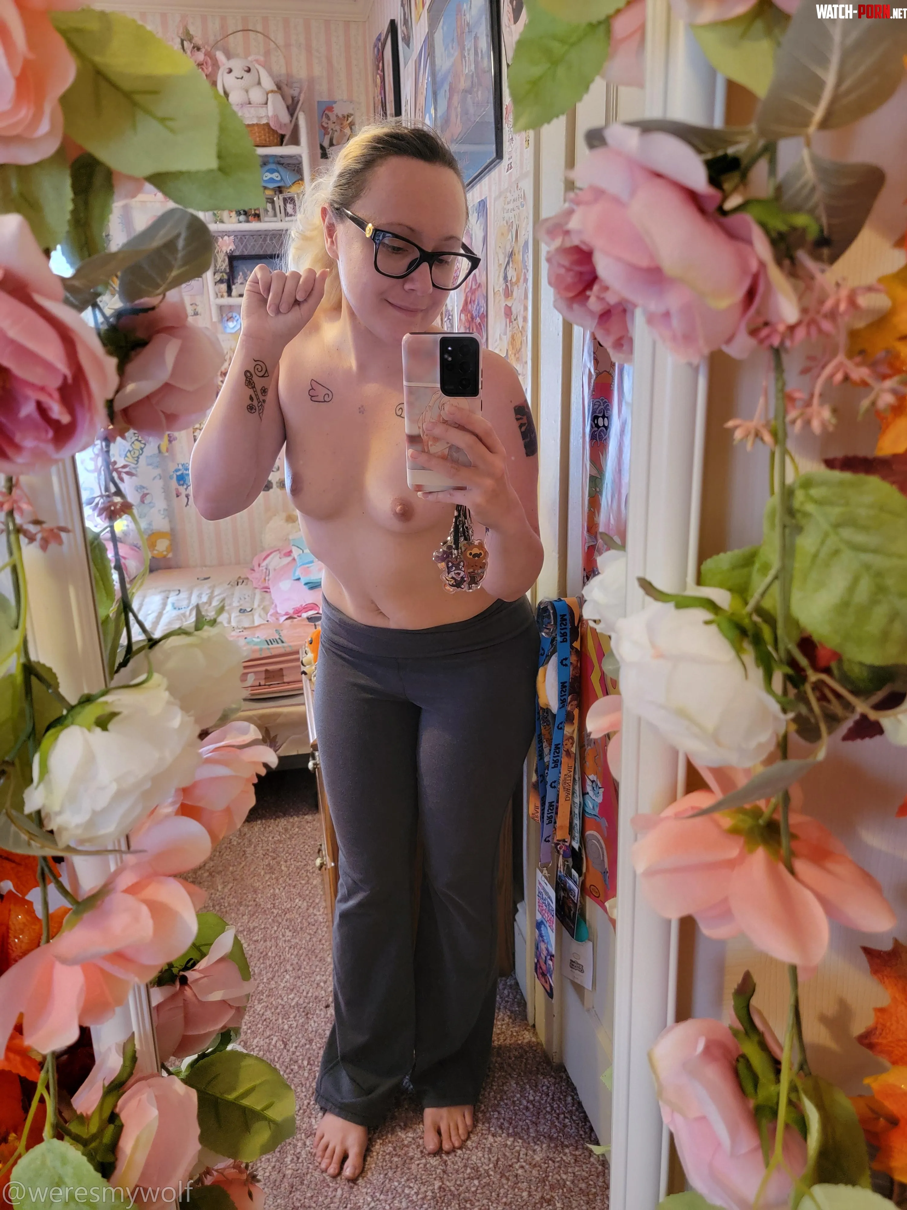 My newest tattoo is as small as my boobs by Weresmywolf