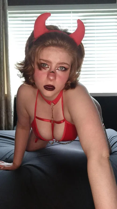 Thumbnail Demon at the Door: Waiting for Commands by LuckyDarla | BDSMGW Category