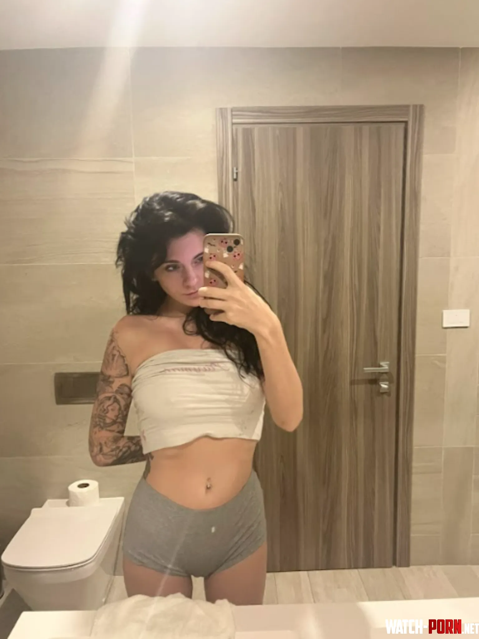 maybe i dont look good with croptop today by xwillowrose