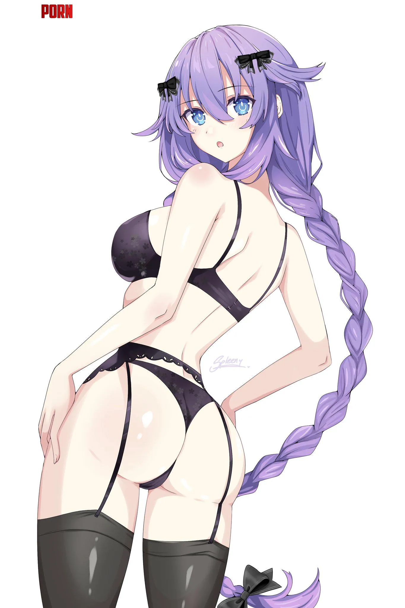 Purple Heart Neptunia by konosubak