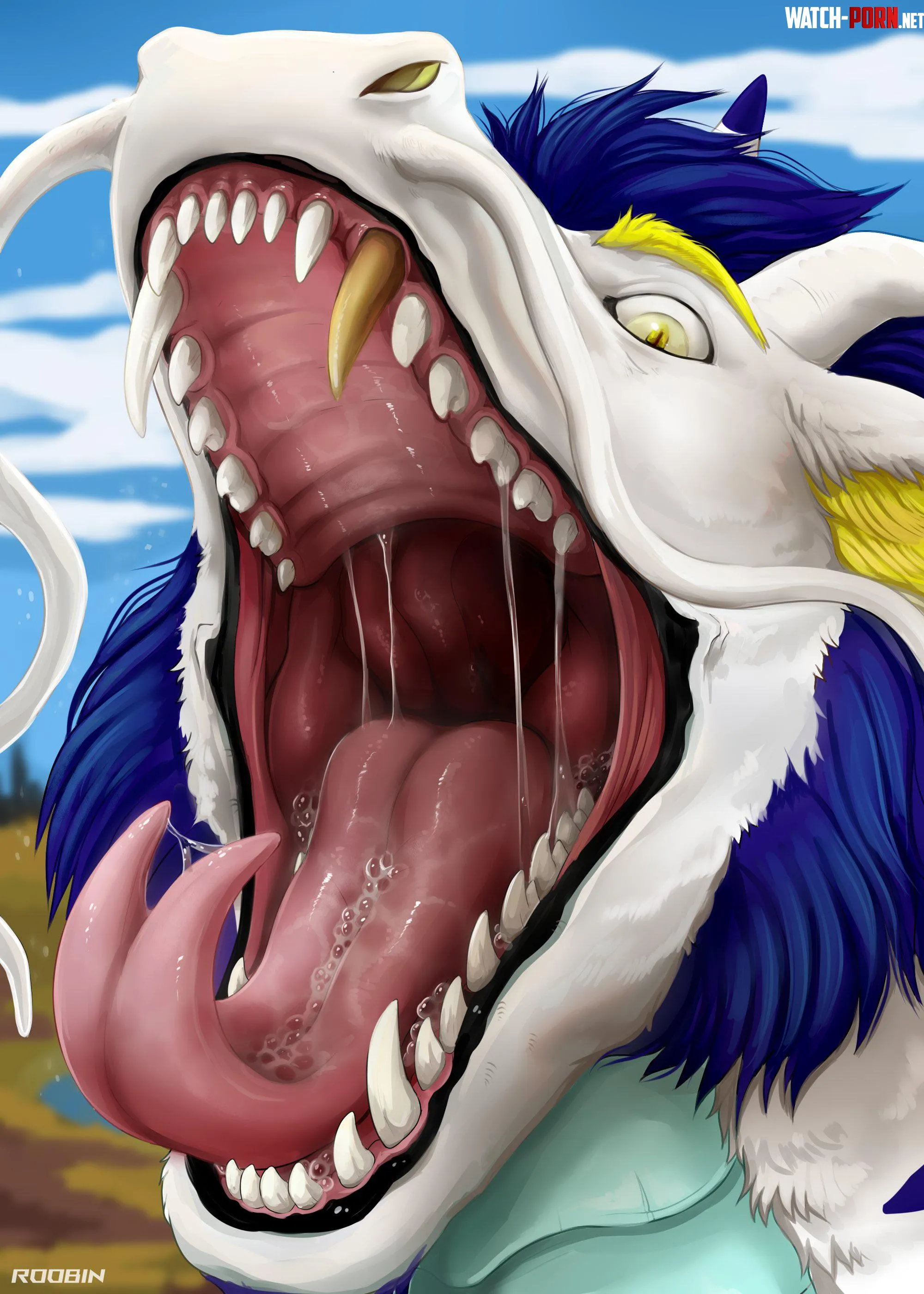 image dragon maw by Roobin  by WalterWolf34