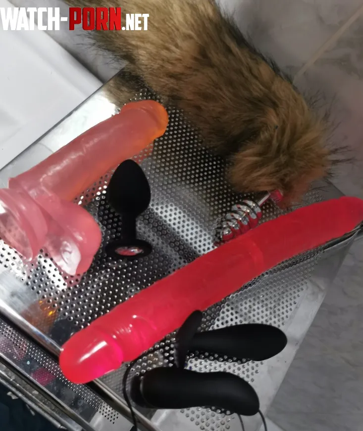 Toys ass cock all available on my free Femboy OF  by Bagolymester