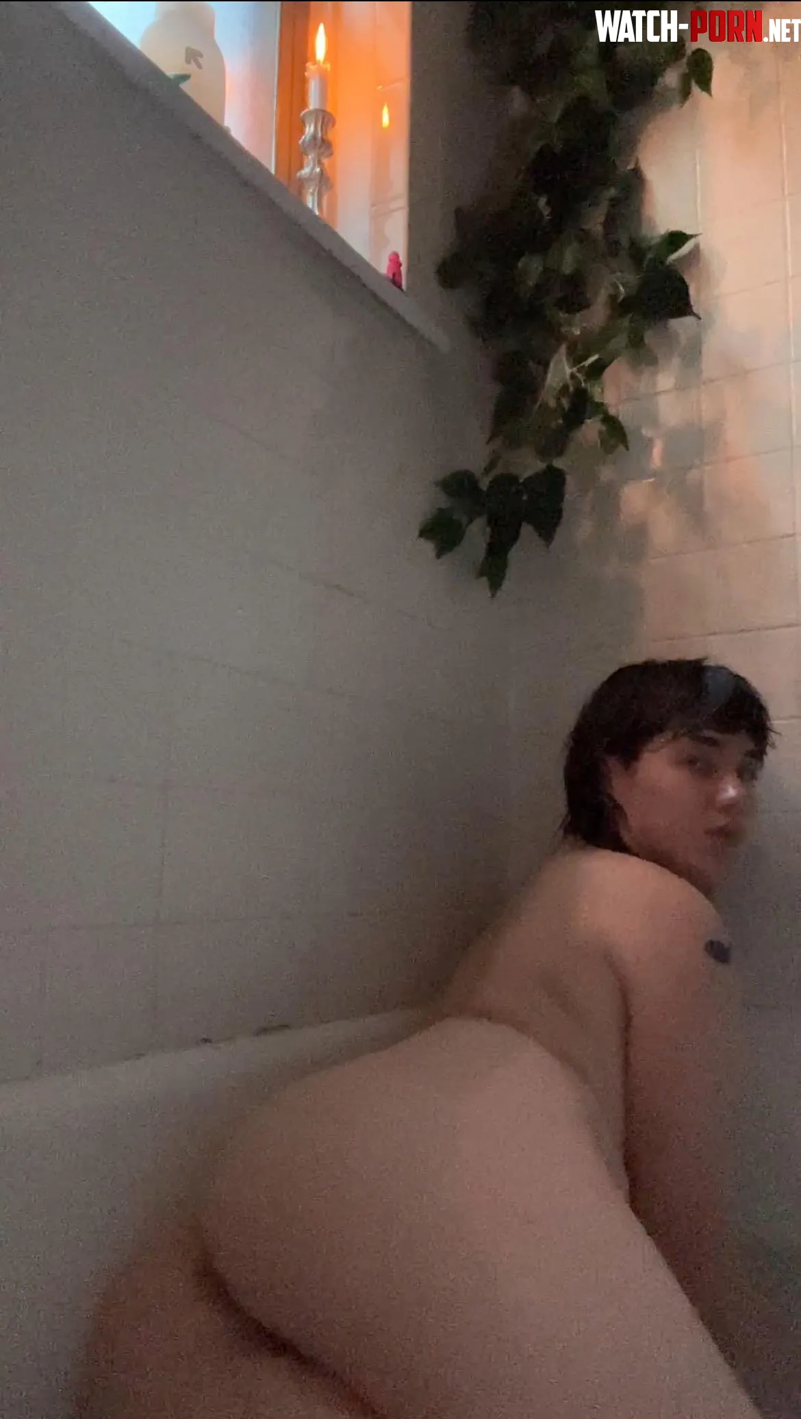 do you like baths selftimer by xhermaphrodites