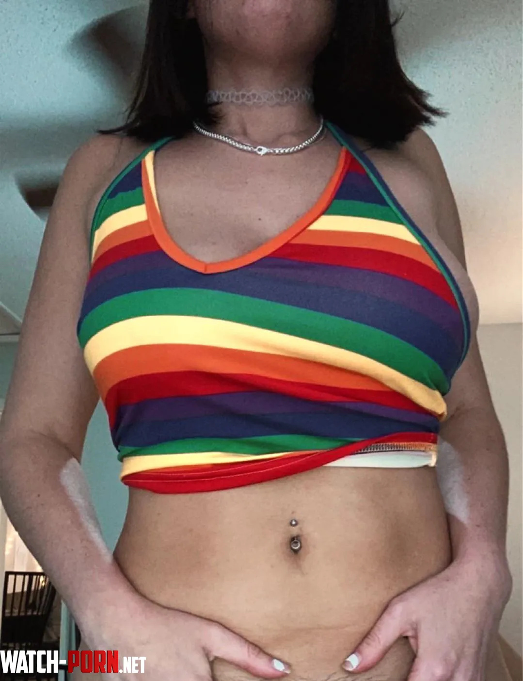 i bought it for u but my boobs keep falling out of it  by bangbangreign21