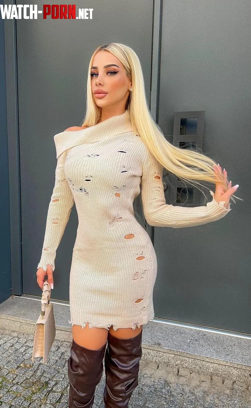 Pretty sweater dress by Myperfectlife_