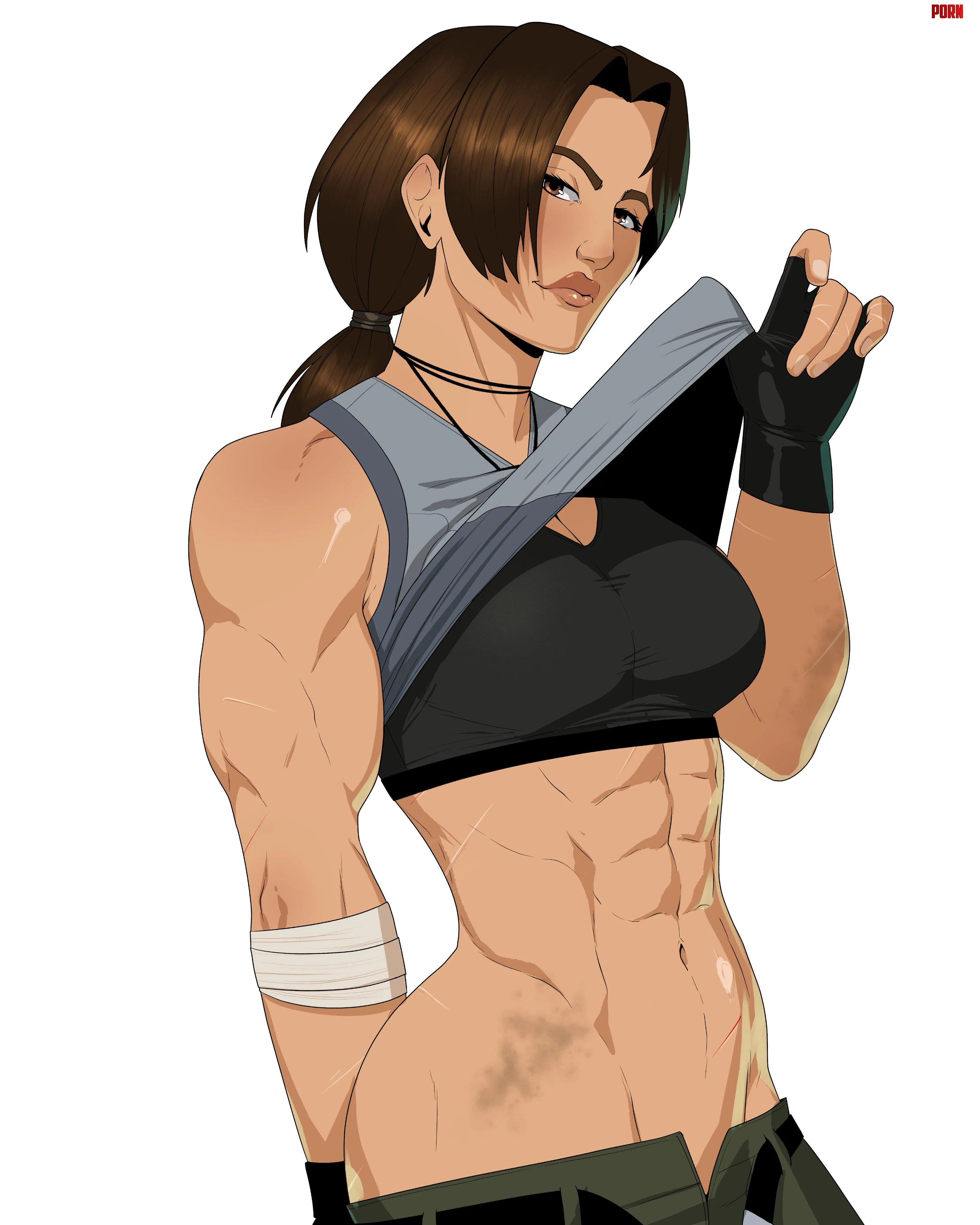 Lara Dylan Macri Tomb Raider by Kuro-Oji