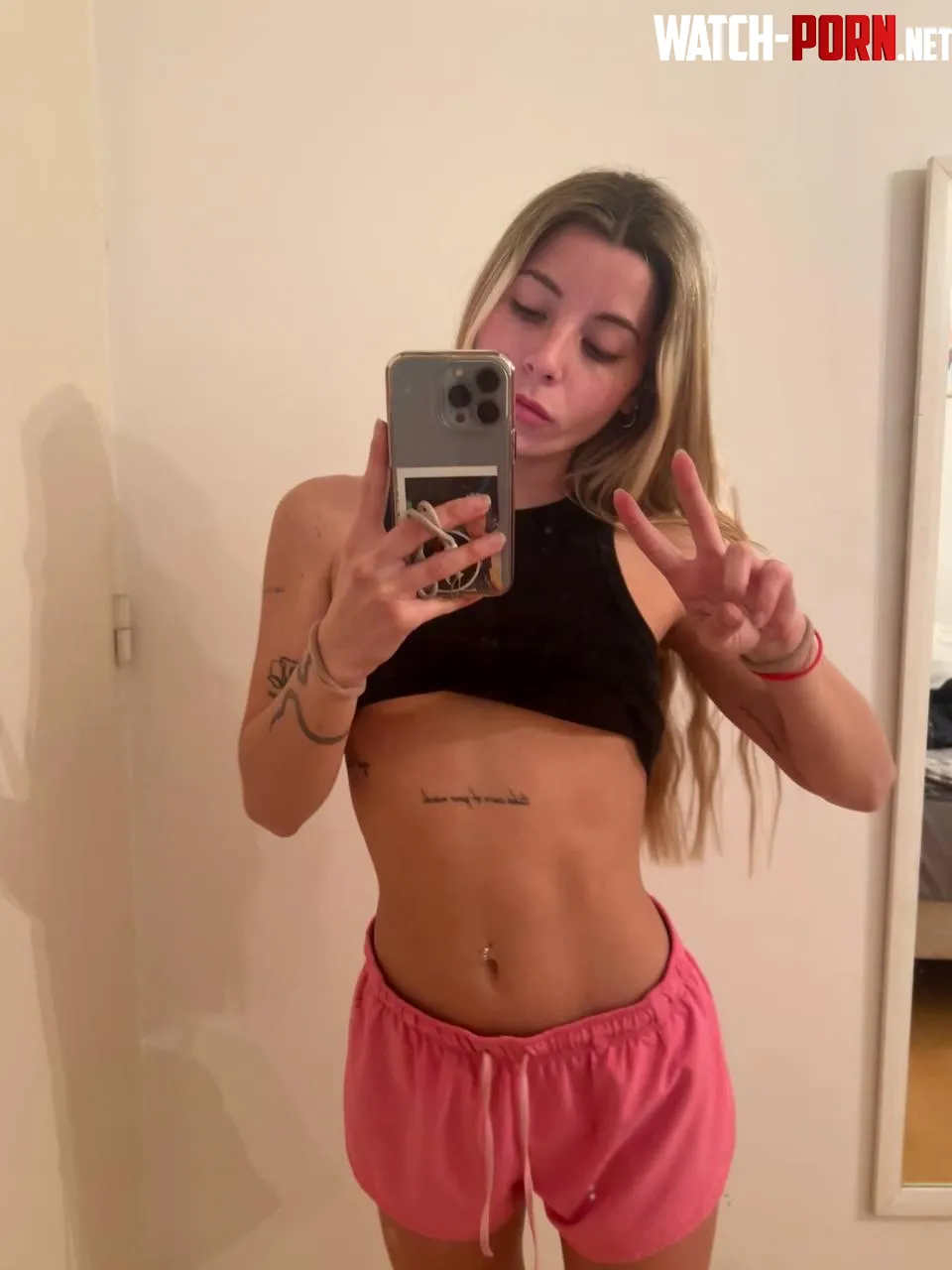 One my favourite croptops to go with around the house by NoMeasurement5015