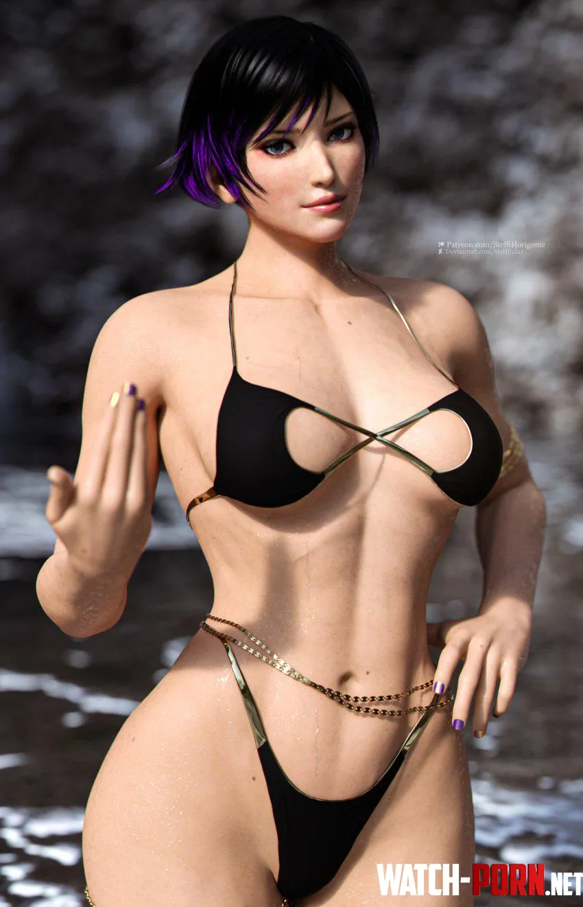 Milking your prostate steffih daz reina mishima tekken 8  by RoseYours