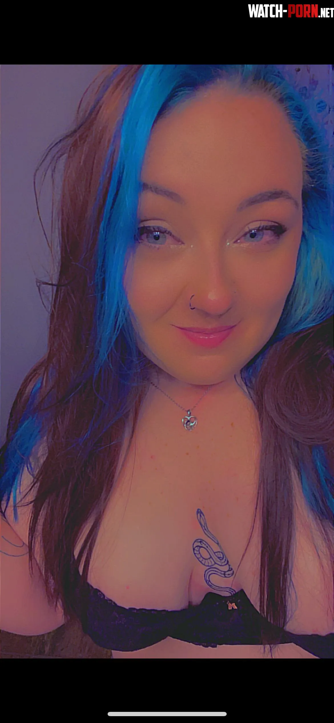 Blue hair dont care  by ghostiegirl96