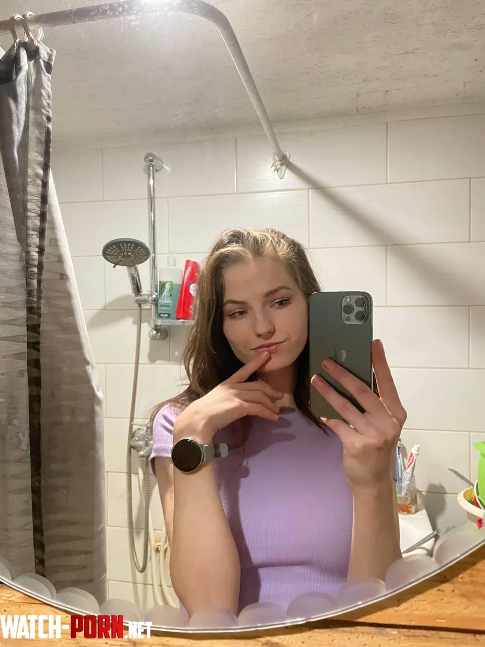 How does the purple look on me  by AyannaMcallister