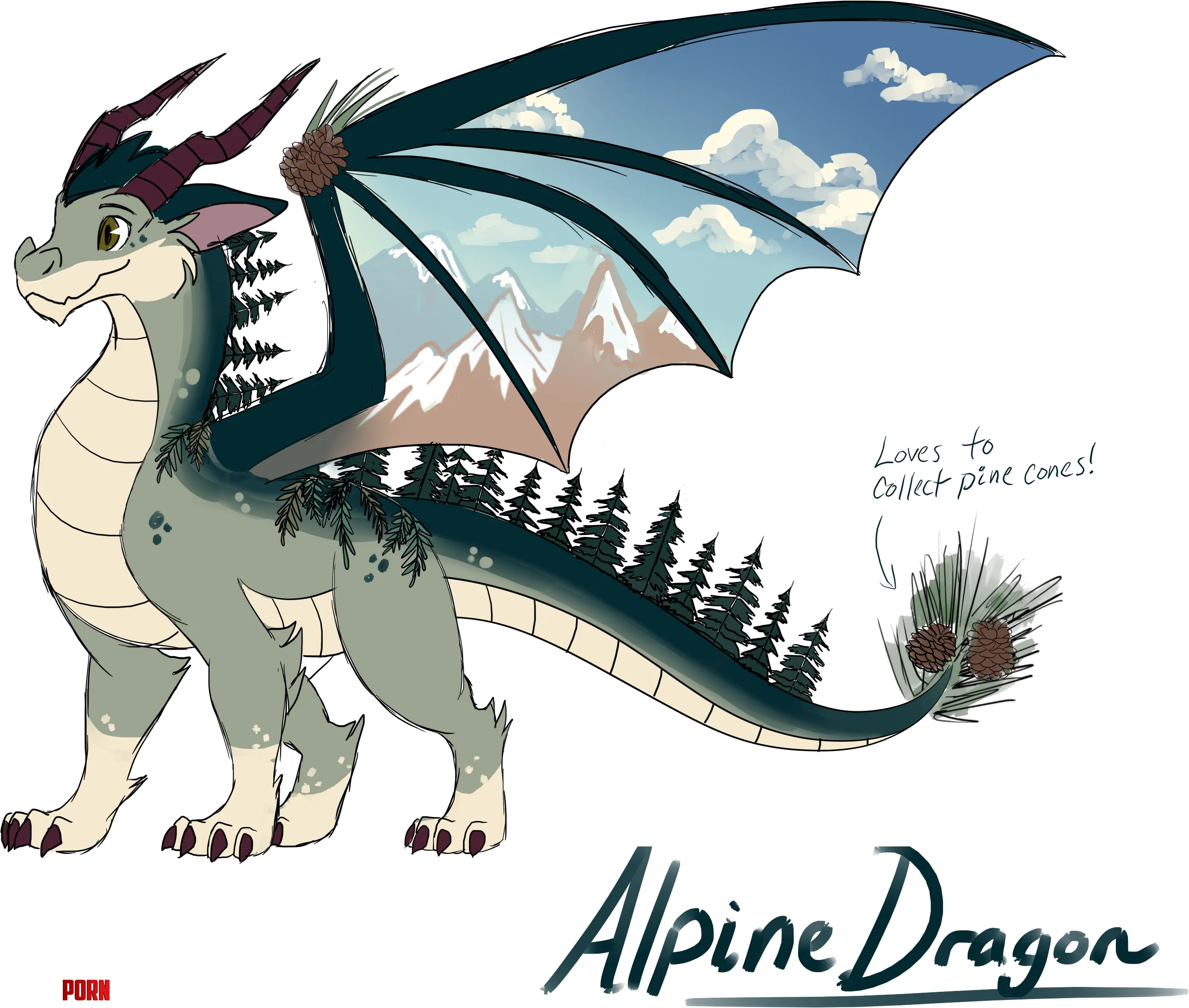 Fly With Him Above The Tree Line Adoptable by Glittering-Amount-68
