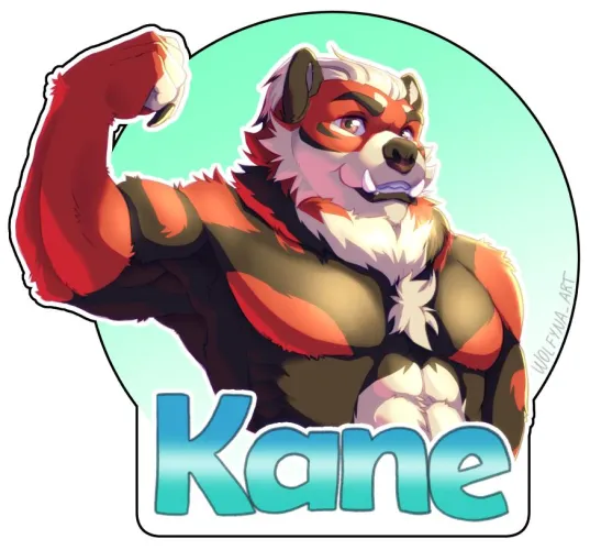 Thumbnail wolfyna88's Badge Design Commission - An Artistic Triumph in the Furry Realm