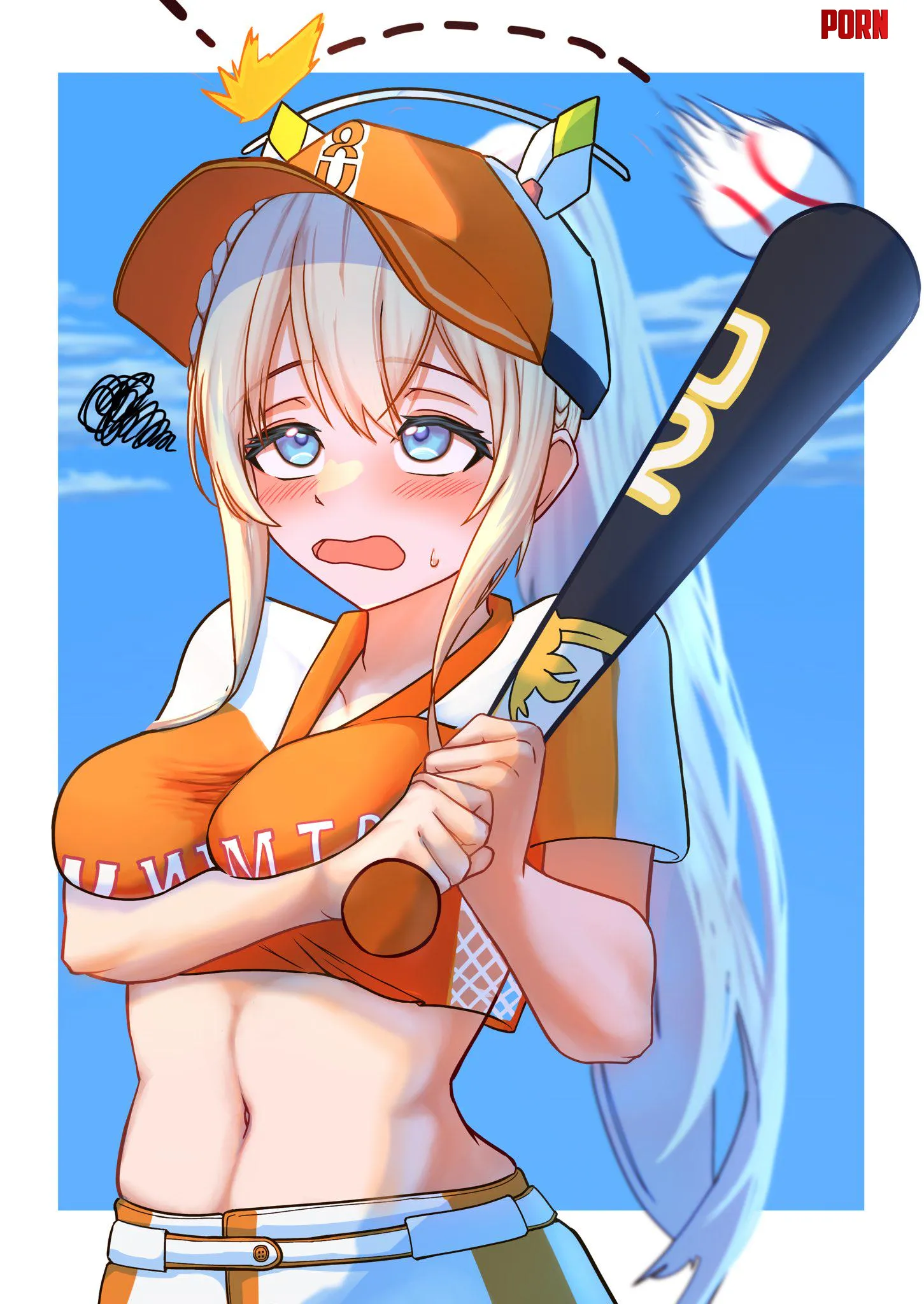 Dizzy baseball girl Tove Nikke by Boring_water33