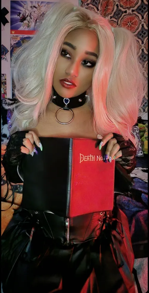 Thumbnail stormthesiren Nails the Misa Amane Look from Death Note