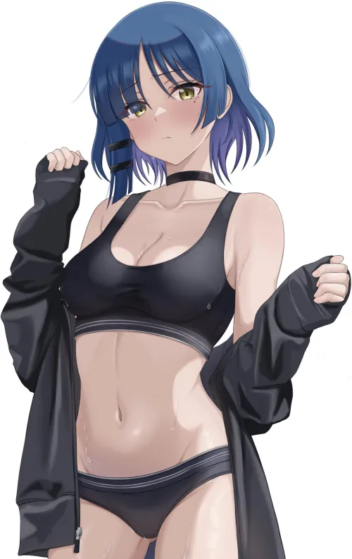 Thumbnail Ryo Black Sports Bra Cosplay by mix020511 | Csxc