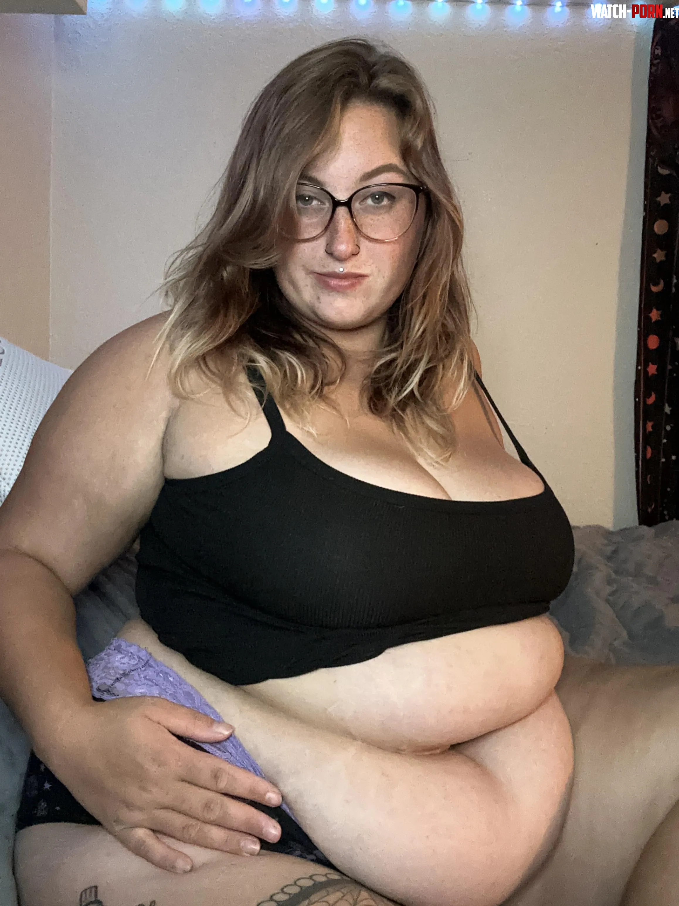 Ready for you to stuff my holes after stuffing my face  by No-Bear-3572