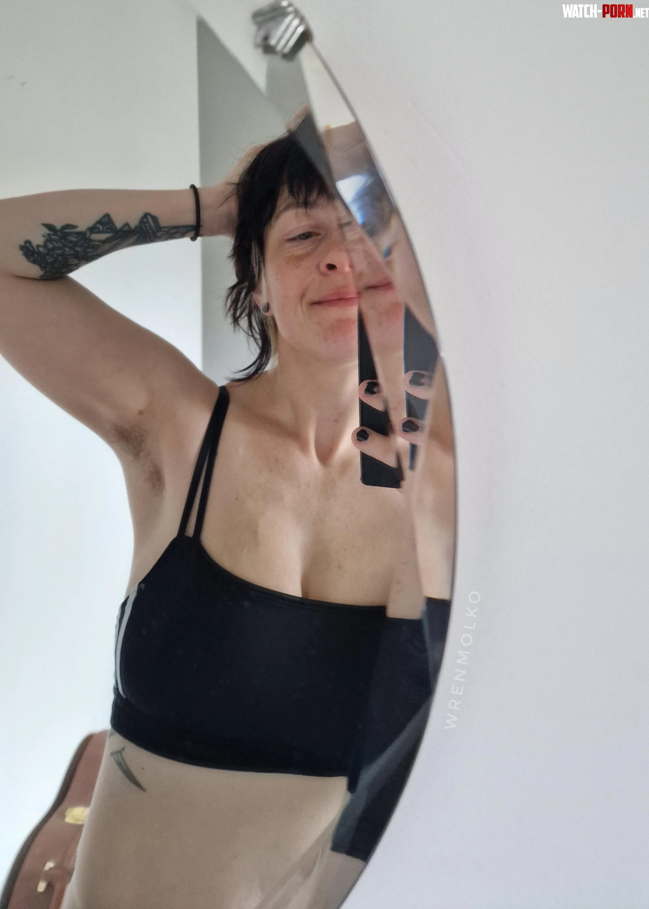 Hairy and sweaty after working out by mistermissus86