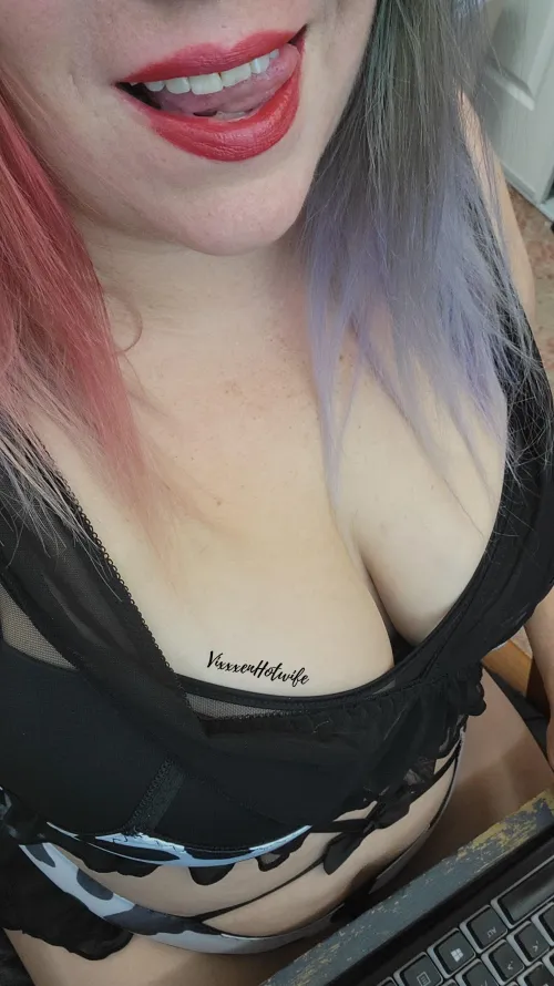 Thumbnail Ready for Action: Hot Gaming Den and Cow Print Attire | vixxxenhotwife | obsf