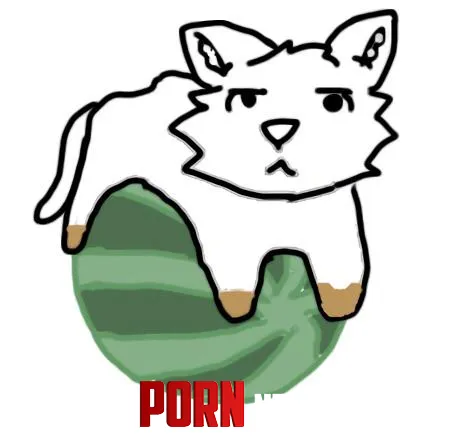 Watermelon cat by Slow_Volume5117