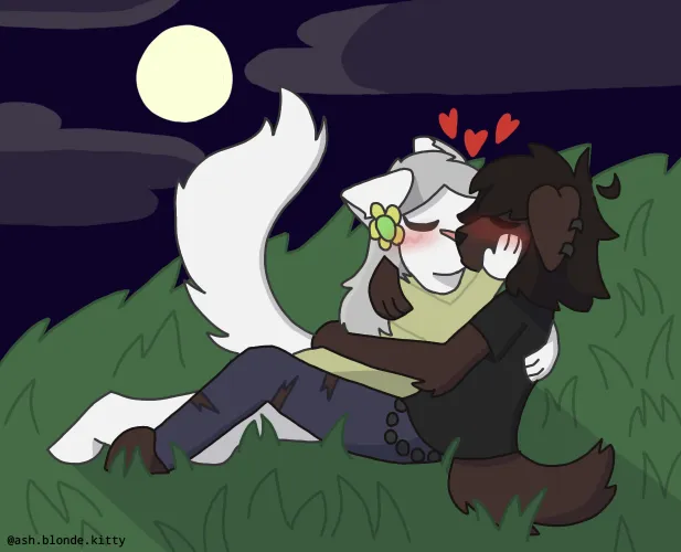 Thumbnail Moonlight by ashblondekitty in the Furry Category
