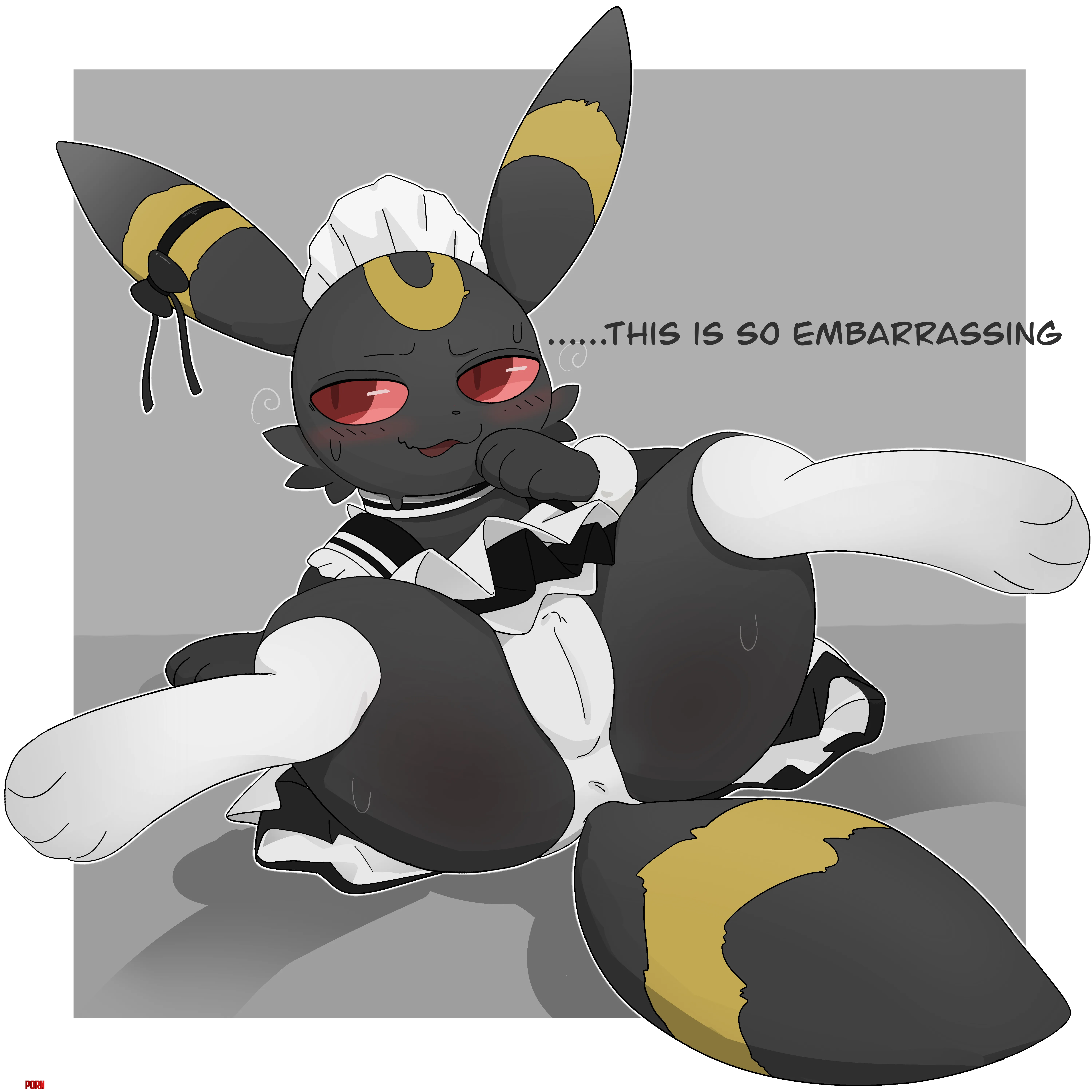 maid umbreonmaoegou by Sufficient-Eye4548