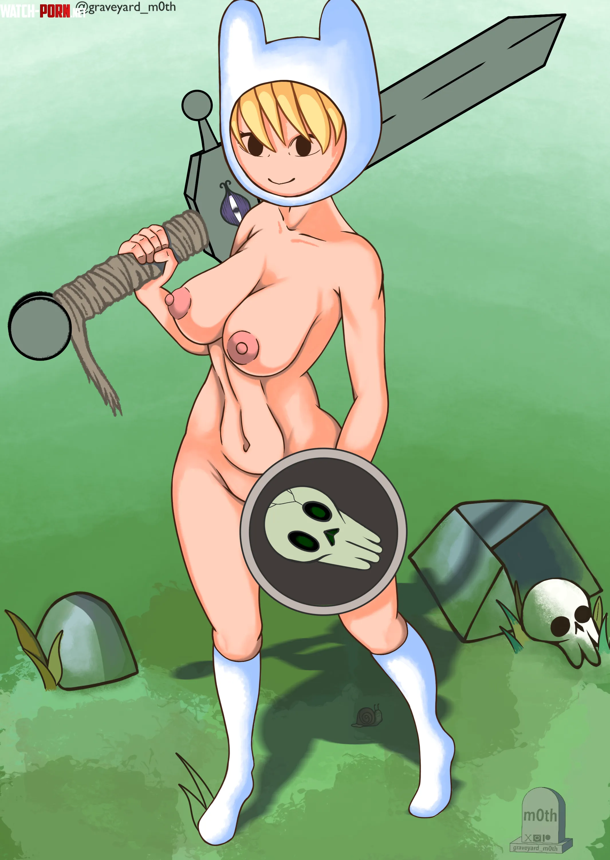 Fionnas new gear graveyardm0th Adventure Time  by graveyard_m0th