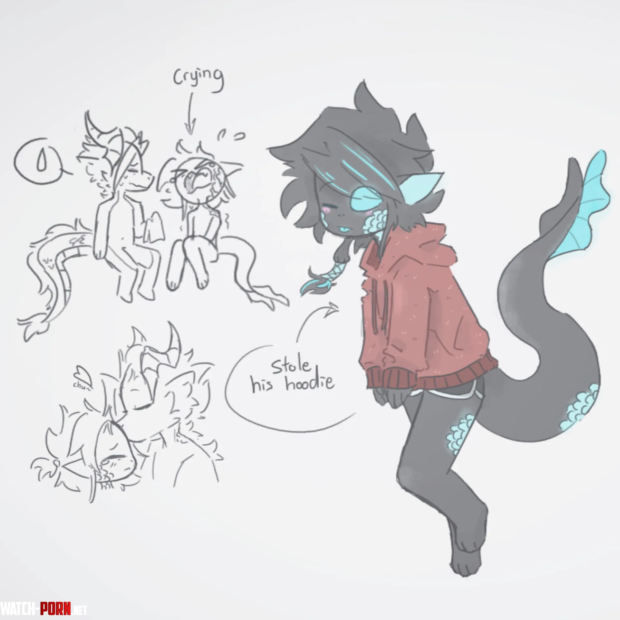 Fish boyfriend by stupiddreems by Iam_Dishonest