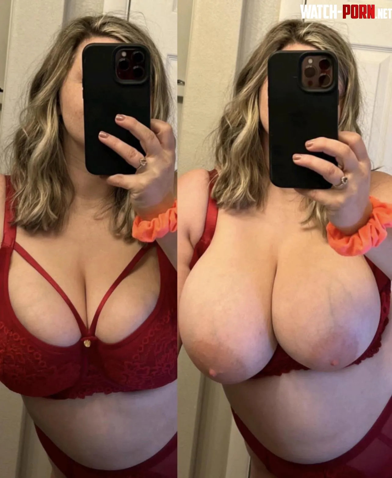 In and out of a 38G bra  by Watteverfloatsmytits