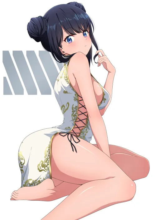 Thumbnail Rikka in Qipao SSSS Gridman - Exploring Thighdeology by konosubak