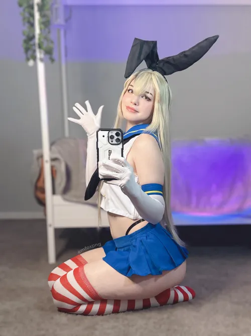 Thumbnail Shimakaze Cosplay from Kantai Collection: Dive into Emfoxpng's Creativity