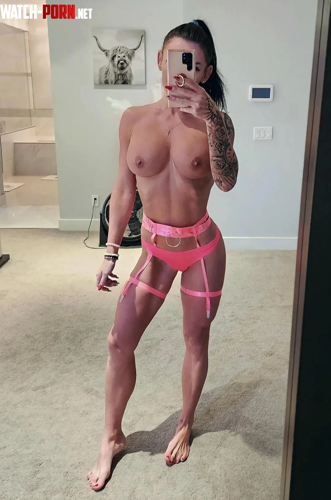 Your first thoughts on my post gym selfie  i send these to my husbands friends almost daily  by HisExoticVixen