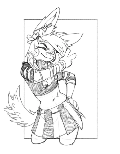 Thumbnail Explore Kandii Request Art by NonNewtonianNala, a Must-See for Furry Fans