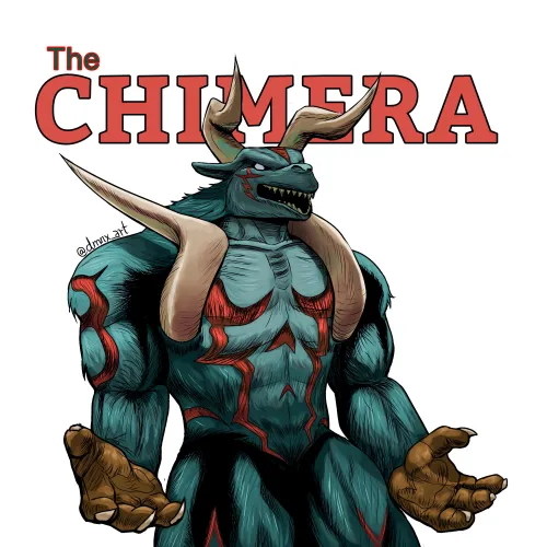 Thumbnail Chimera Beast Illustration from Bloody Roar Extreme | The Artwork by dmnx_art