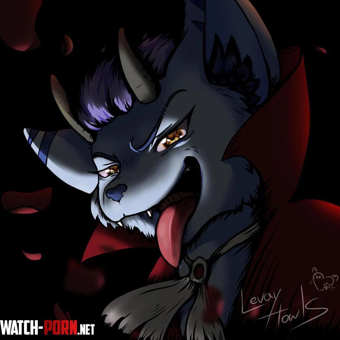 All dressed up for Halloween   by LevayHowls