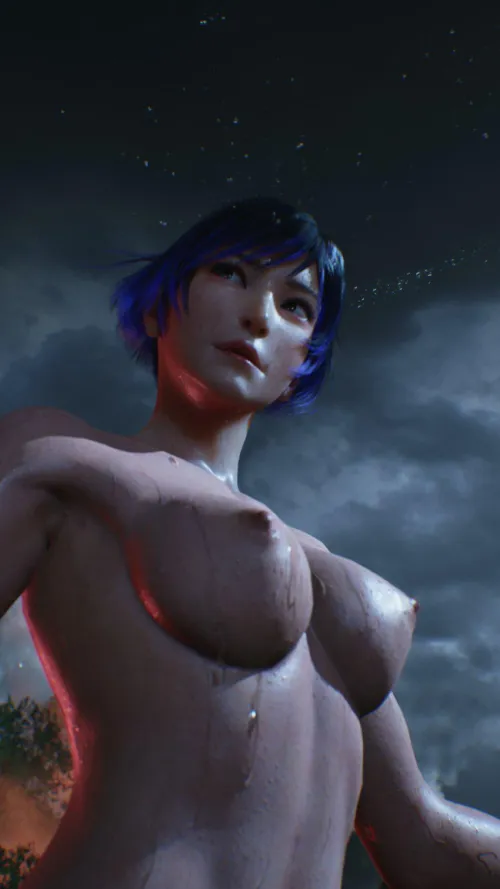 Thumbnail Nude at Night Reina Mishima Tekken 8 - Revealed Beauty