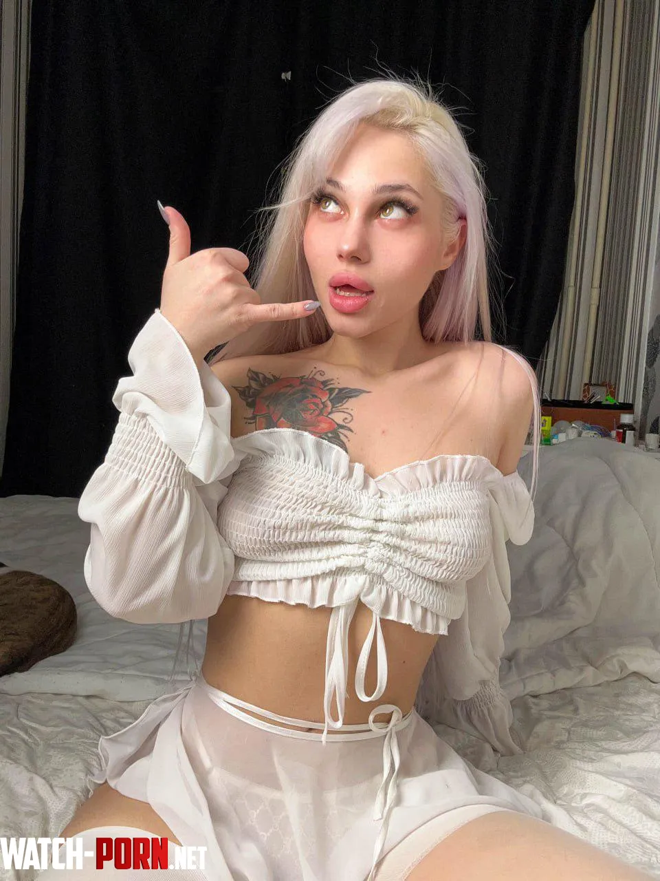 I love this ruffle top by WhiteBunnyGrl