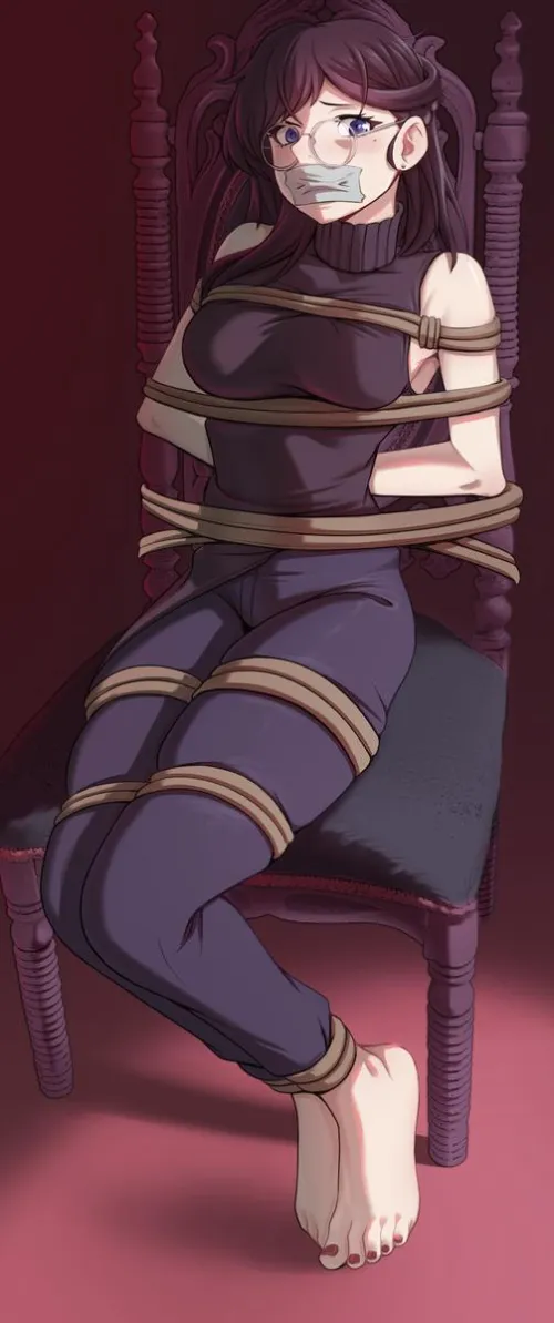 Thumbnail Bound and Gagged: A Chair's Tale by A_MASSIVE_PERVERT | hentaibondage