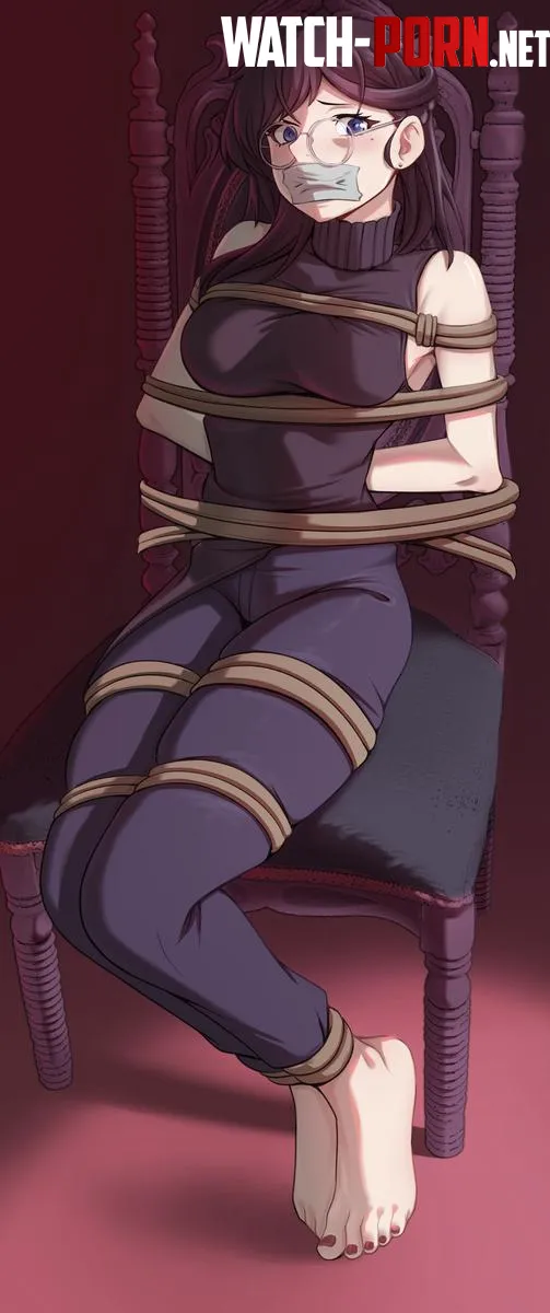 Gagged And Tied Up To A Chair by A_MASSIVE_PERVERT