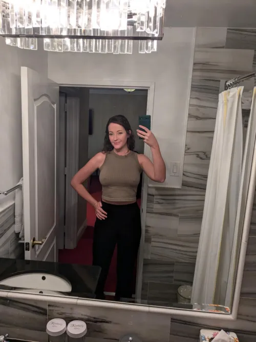 Thumbnail Chilling Braless: Seasonal Comfort by thewanderingblueeyes