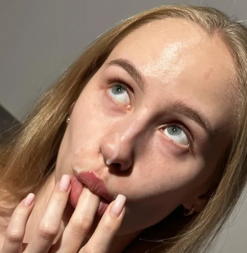 Thumbnail Licking Fingers: TongueCandyy's Seductive Gesture