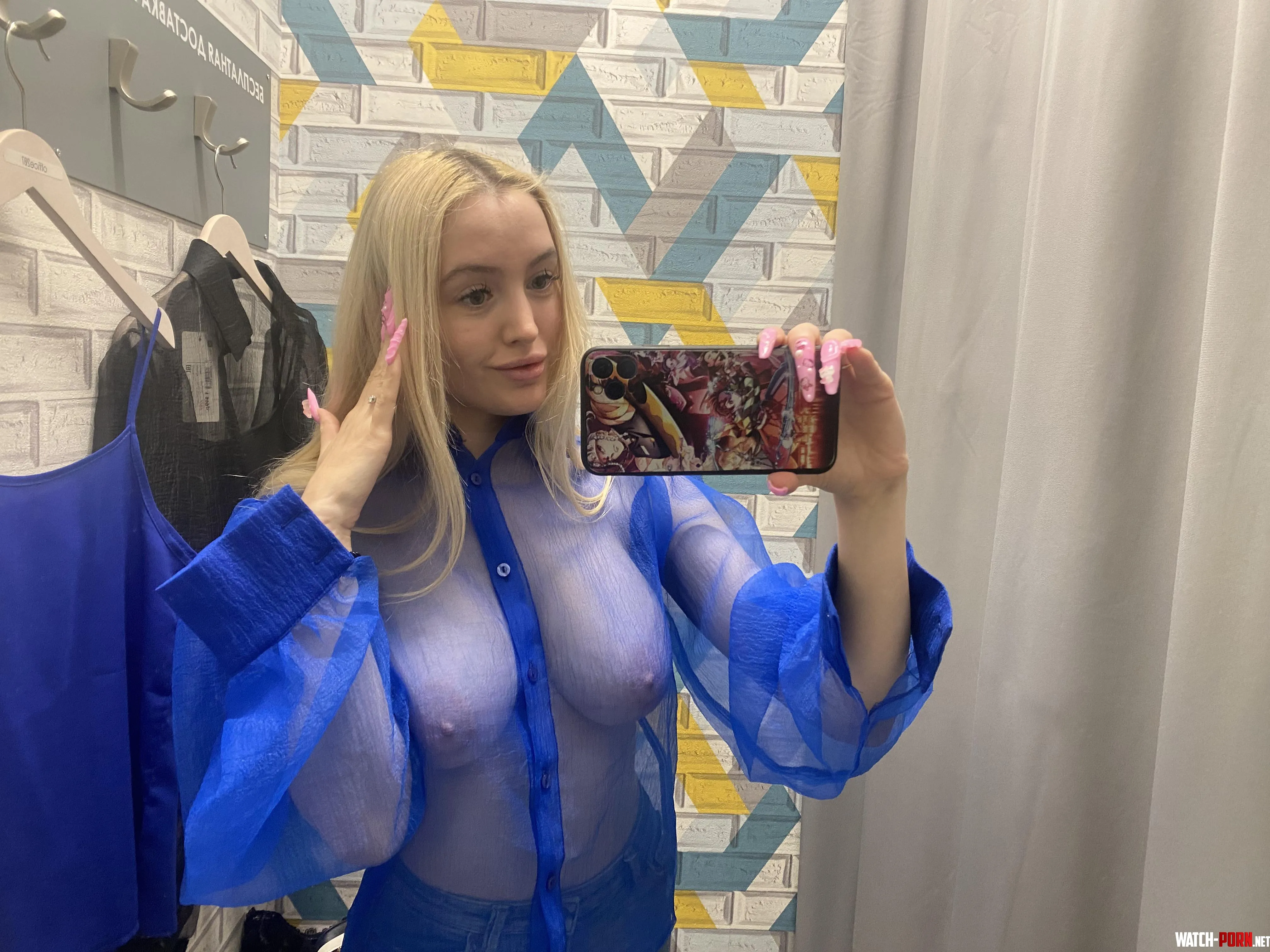 what an unusual blouse I found in the store by hotangelYu