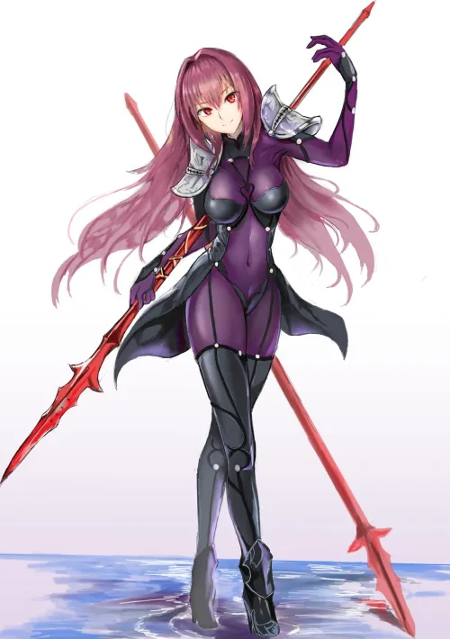 Thumbnail Discover Scathach FateGO's Mystery with CheetahSperm18 in animebodysuits