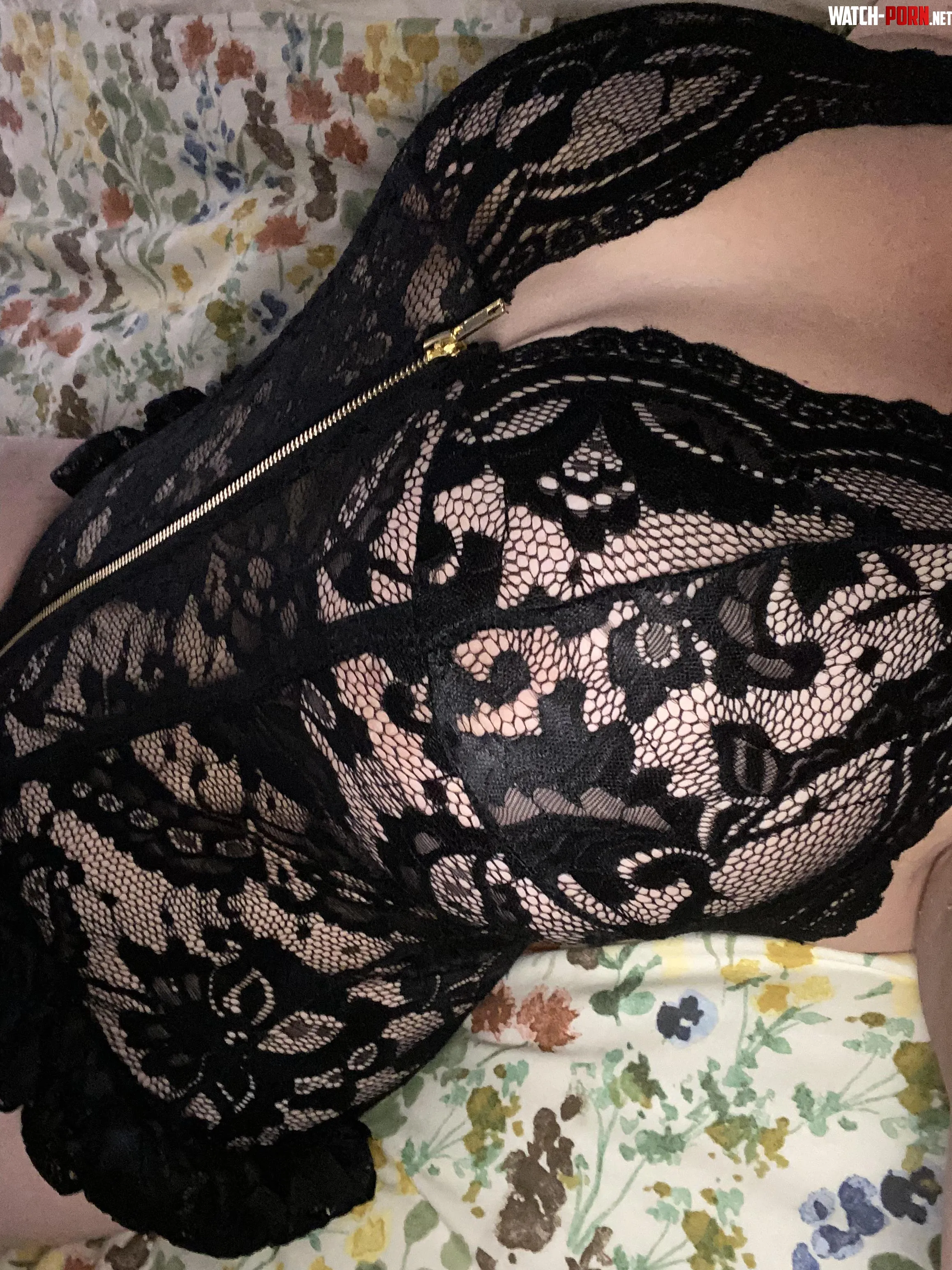 Thoughts on the full back to front zip The hubby loved it by eastcoastcoupleuk